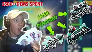 These NEW Weapons are OVERPOWERED! |  2500+ GEMS SPENT | Pixel Gun 3D Secret Prototype Set Review