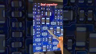Dualdeker capacitor #worldmobilerepairingcenter #repair #smartphone