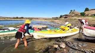 Orange River Kayaking - First day from Provenance Camp