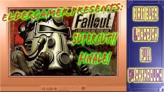 Fallout, The Super Cut Finale. Elder Gamers First EVER Playthrough of Original Fallout #fallout
