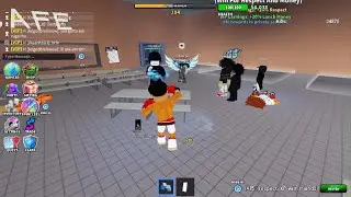 Roblox Taking out the whole turn, the server and fight in the school.