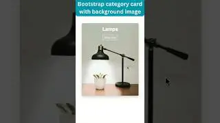 Bootstrap card background image #bootstrap5 #carddesign #shorts