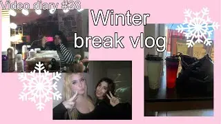 Video Diary #28 Winter break vlog ❄️🤍🦌