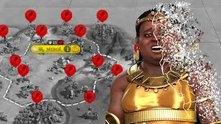 4x The Barbarians, A Civ 6 Deity challenge.