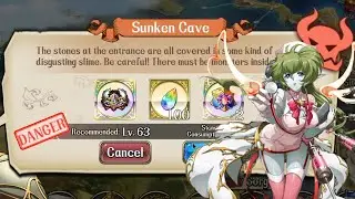 Langrisser M - Act 2 Ch6 - 'Danger' World Map, Sunken Cave