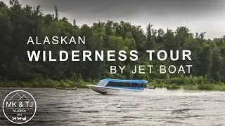 ALASKAN Wilderness Tour by JET BOAT!! | Talkeetna Alaska
