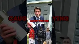 Поймали за нанесением граффити!? ЗНАЙТЕ ЭТО! #шорты