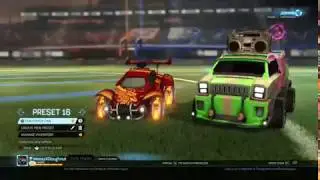 Rocket League: Trying to Carry Haptic Out of Silver(part 1)Funny Moments Game-play