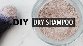 💆🏻&zwj;♀️🛀🏻Easy Homemade Dry Shampoo 🧼💆🏻&zwj;♀️| For Blond, Brunette and Dark Hair (Talc-free)