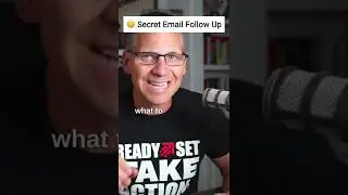 Secret Email Follow up #shorts