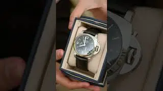 Panerai Luminor Bitempo GMT PAM1360 Black Dial | Conrad Time #panerai #luxurylifestyle