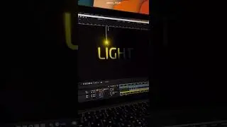 light logo animation & effects 😱 #new #reels #youtube #animation #logo #logodesign