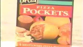 McCains Pizza Pockets Commercial (Circa 1995)