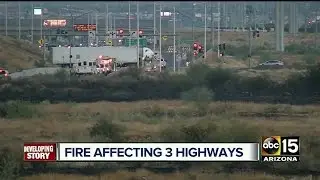 Brush fire contained after scorching 1,200 acres in north Phoenix