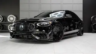 Building a Widebody Mercedes S580 in 7 minutes...