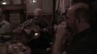 Tom Byrne playing Irish session music at McGrory's Culdaff