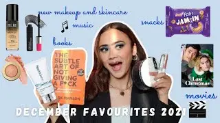 Moisturizers, Makeup removing pads, Lipglosses, Books & Movies etc: Monthly Favourites 2021✨