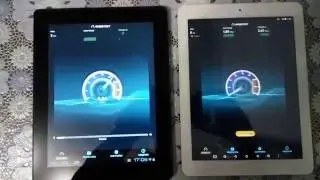 Speedtest Teclast X98 plus II from gearbest vs Coby kyros mid9742