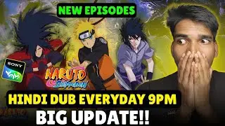 Naruto Shippuden Hindi Dub New Episodes Big Update🤯 Naruto Shippuden Season 15 Hindi Dub On Sony Yay