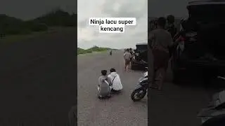 Ninja tercepat di (lacu) Landasan pacu #shorts