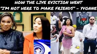 BIG BROTHER TITANS: LIVE EVICTION|  &ldquo;I&rsquo;M NOT HERE TO MAKE FRIENDS&rdquo; - YVONNE #bbtitans2023