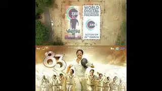 Trending OTT News Today Ajiths Valimai gets largest poster ever 83 simultaneously launched on two di