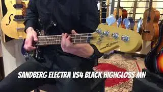 Pianho97- Sandberg Electra VS4 Black HIGHGLOSS MN Basszusgit&aacute;r-Bass Groove