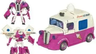 ROTF Deluxe Ice Cream Twins Skids & Mudflap