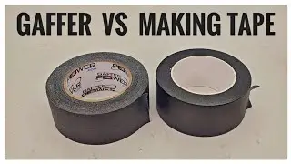 Gaffer Tape vs Masking Tape Comparison