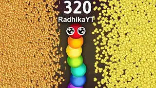 OMG 🐍 KING RAINBOA GOT VERY DELICIOUS SNAKE FOOD HERE ? BEST EPIC SNAKE IO GAMEPLAY 🐍 #snakeio