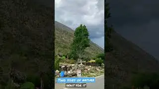 Baralacha La View| Two sides of nature | Sissu | Leh-Manali 2022 | #shorts #trending #trendingshorts