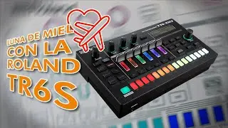 Luna de miel con la caja de ritmos Roland TR6S 💕