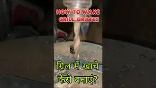 85 How to Make Grill Grates ग्रिल में खाचे कैसे बनाएं #grillskills #grill #viral #viralvideos #reels