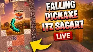 MINECRAFT FALLING PICKAXE LIVE CHAT CMD GAME