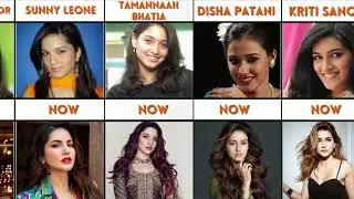 Top 50 Bollywood Actresses Shocking Transformation   Then and Now Actresses