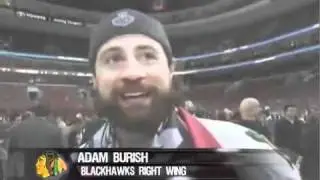 Adam Burish Great insult on Chris Pronger!!!