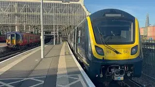 Full walk through of (Almost) Empty SWR class 701 Arterio at London Waterloo 