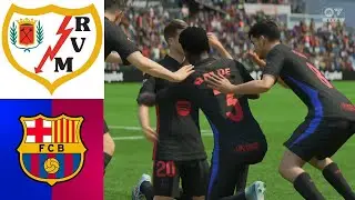 RAYO VALLECANO vs BARCELONA  | Laliga 25/26 | Full Match HD | FC 25 PS5 Gameplay