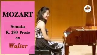 Mozart &ndash; Sonata K. 280, Presto | Angie Zhang on Walter Fortepiano by Paul McNulty