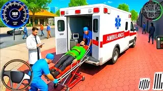 Ambulance City Rescue Simulator - 911 US Emergency Ambulance Driving 3D: Android Gameplay#games 