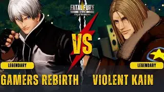 FF:CotW🌟GAMERS REBIRTH (Rock) vs VIOLENT KAIN (Terry)🌟Replay Match - FATAL FURY: City of the Wolves!