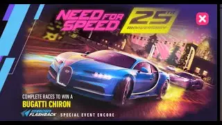 Walk-through: NFS No Limits | Need For Speed 25th Anniversary | Bugatti Chiron | Day 1 Prostreet