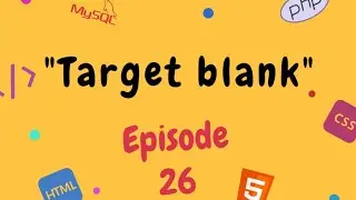 Target Attribute🔥🔥| Example of Target attribute in HTML | in Hindi [ 2020 ]⚡