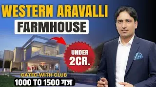 western aravalli Farmhouse on NH8 delhi jaipur highway - CLU Approved