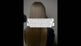 a story about stress and hair loss✨🥺 #health #skincare #beautybenefits #beautyhacks