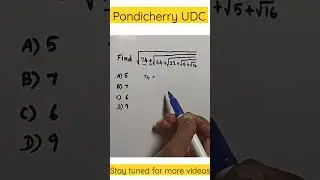solved problem Pondicherry UDC exam#udc #udc2022 #pondicherry #syllabus #shorts #youtubeshorts