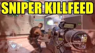AMAZING SNIPER KILLFEED | Call of duty Black ops 2