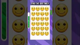 Find the odd emoji🤔 |#shorts #quiz #findoddoneout #games