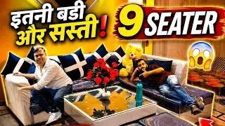 Finally New sofa set aagya ghar pe 😍 !! 