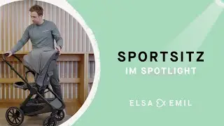 ELSA & EMIL Sportsitz | Beidseitig nutzbar und mit langer, r&uuml;ckenentlastender Lehne